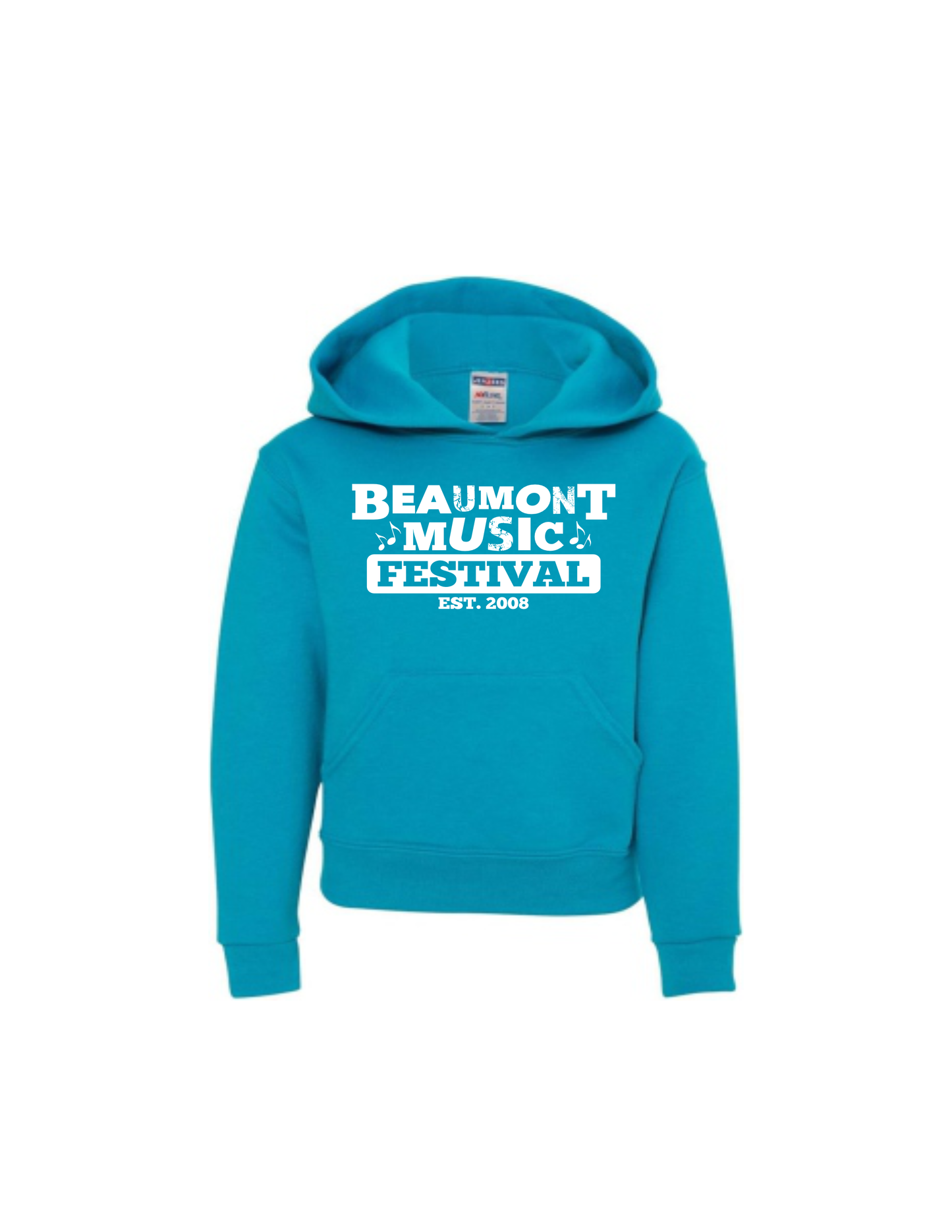 Teal pull over hoodie